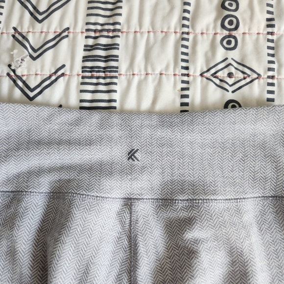 Kyodan Gray Herringbone Warming Leggings XS - Picture 10 of 10